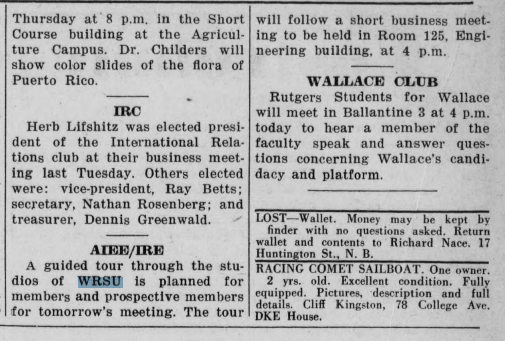 1948 April 20 Guilded Tour