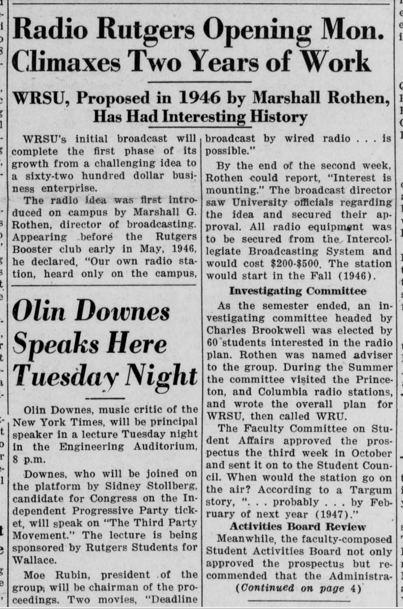 1948 April 23 2 Years of Work