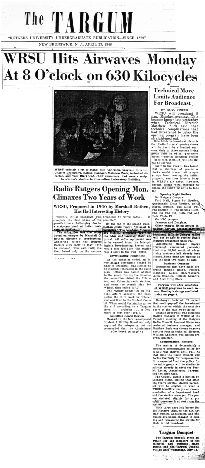 1948 April 23 8 O'clock 1