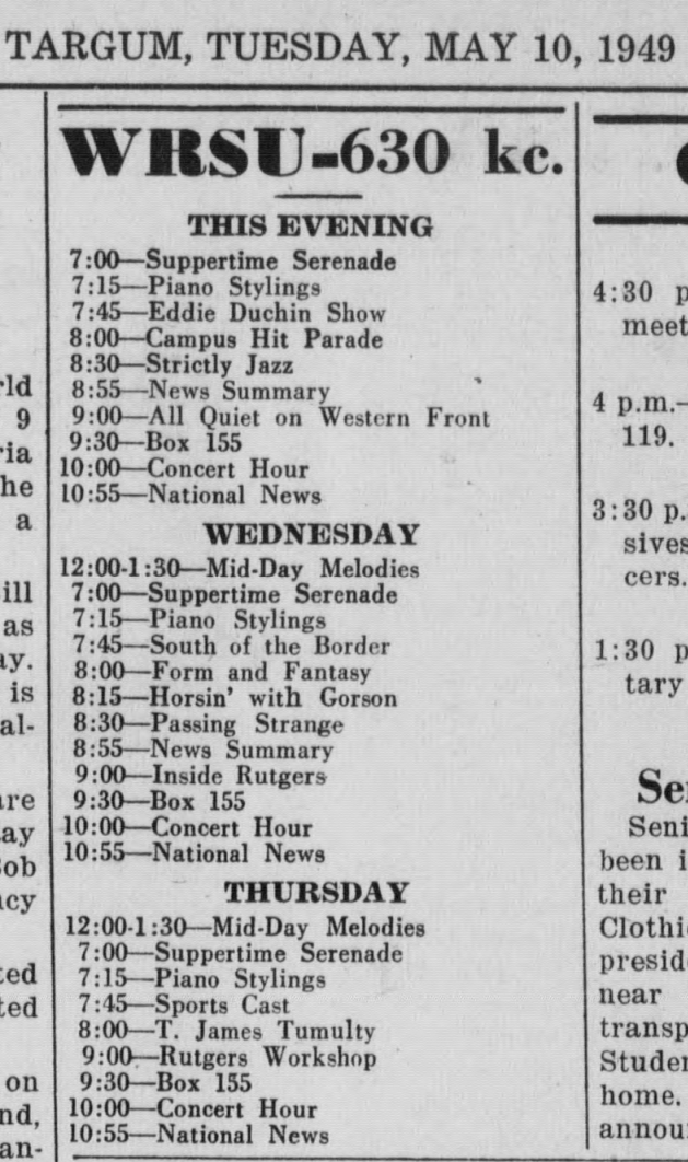 1949_05_10_wrsu<br> schedule