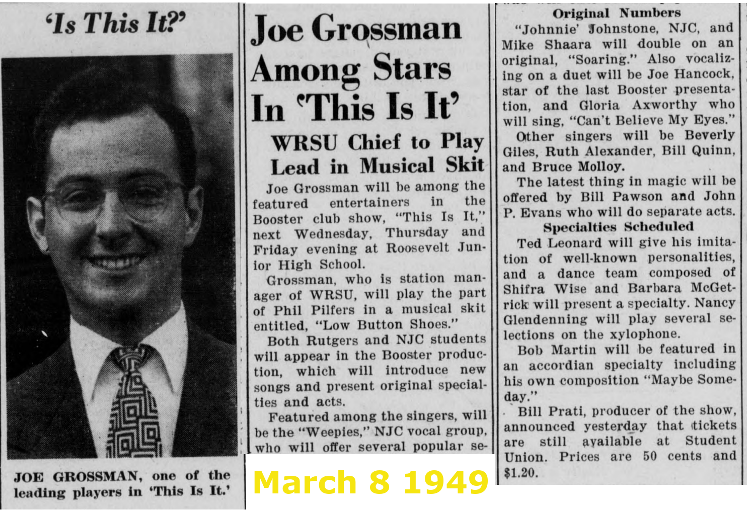1949 March 8