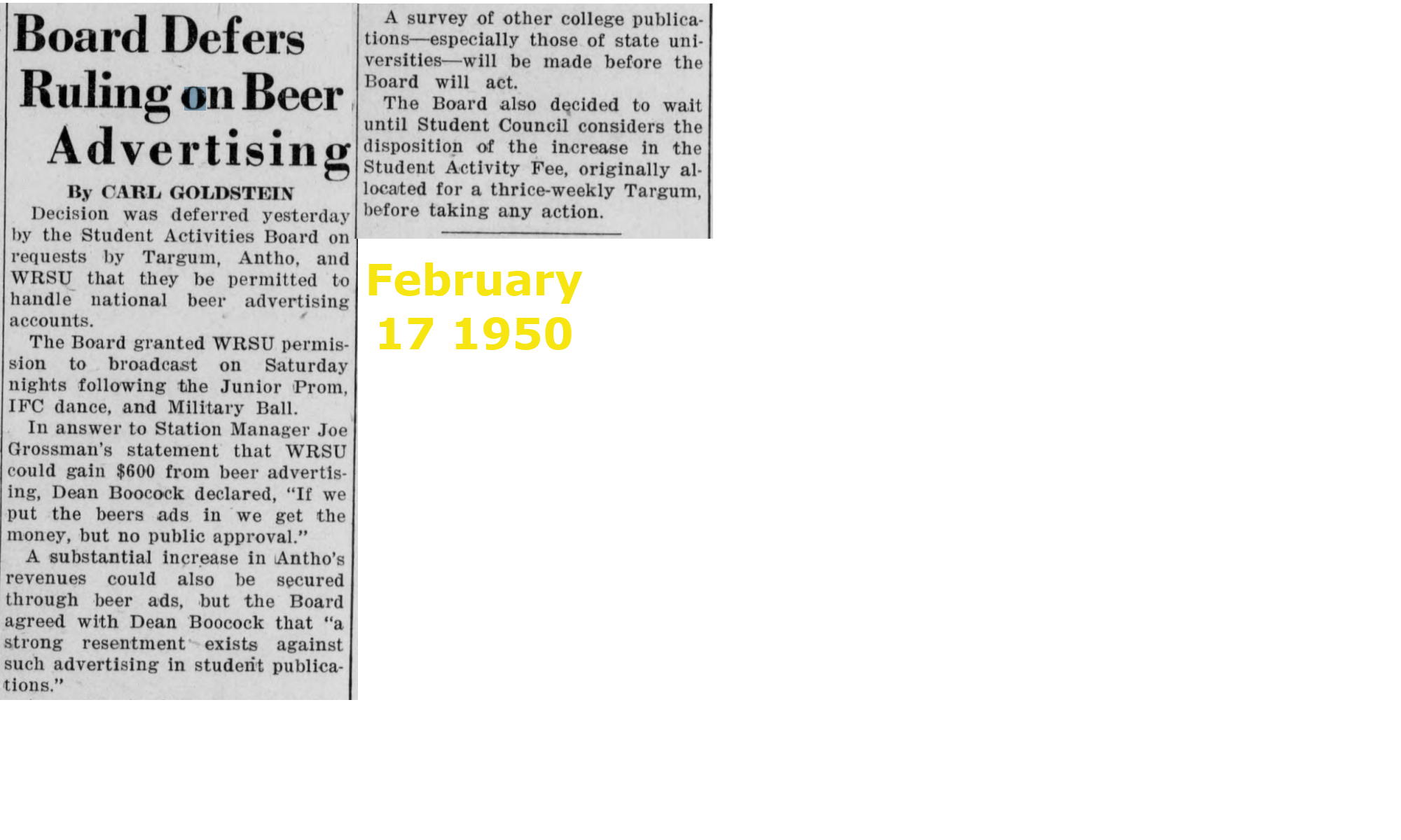 1950_02_17_wrsu<br>_ruling_on_beer