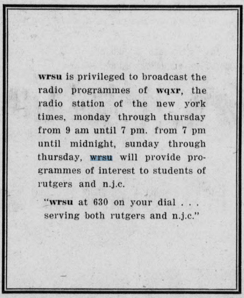 1950_12_05_wrsu<br>_wqxr_broadcast