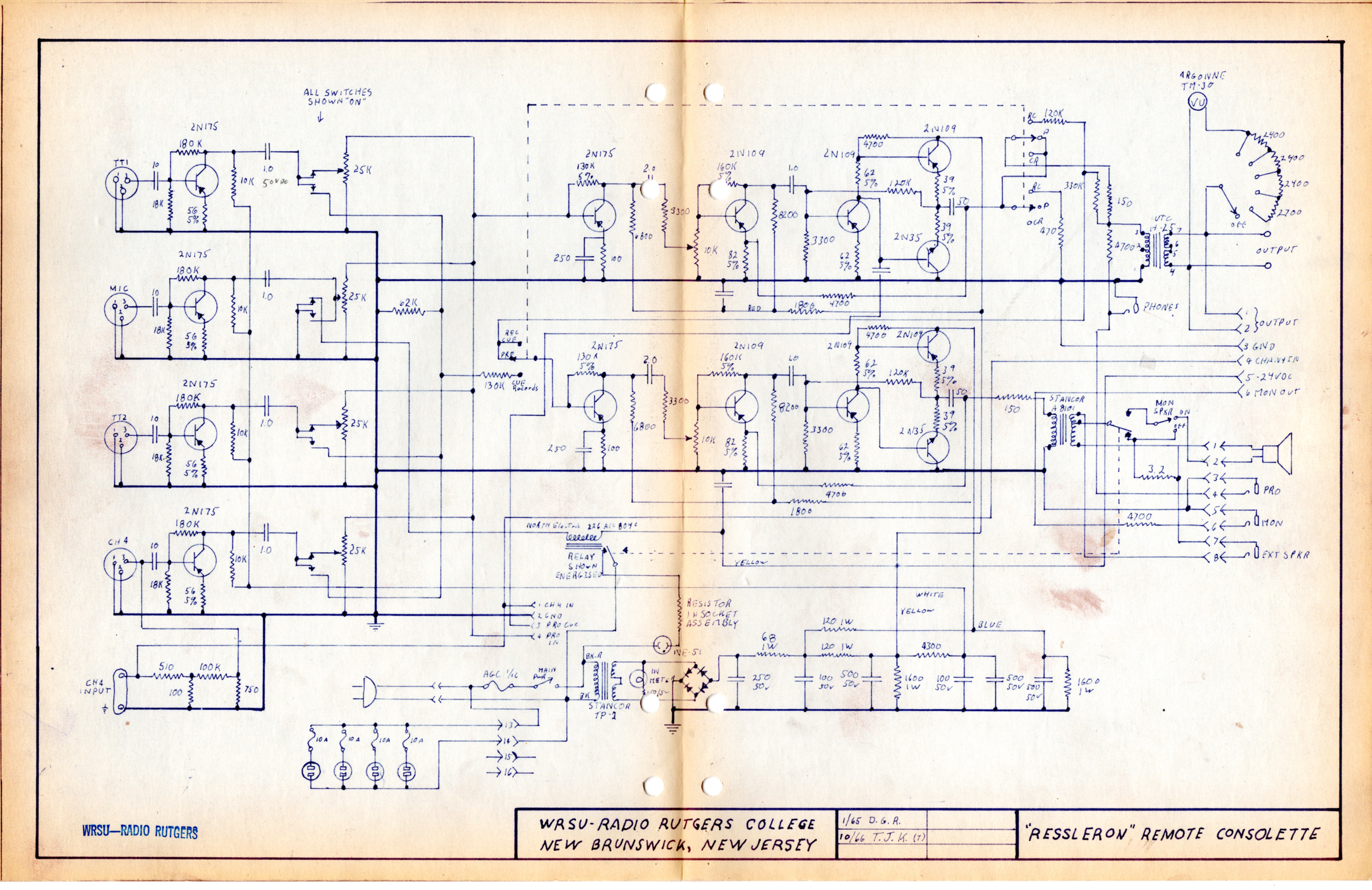 The Ressleron - Home Brew Mixer built by David Ressler