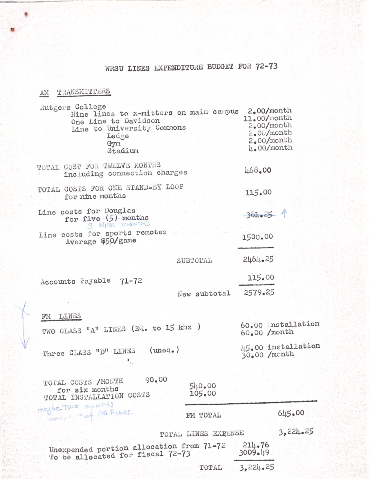 1972 - Studio Center Layout