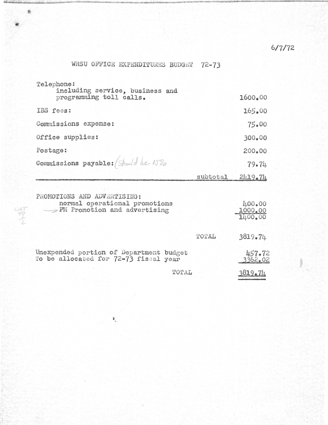 1972 - Final Clearance Comes - Now the next step begins