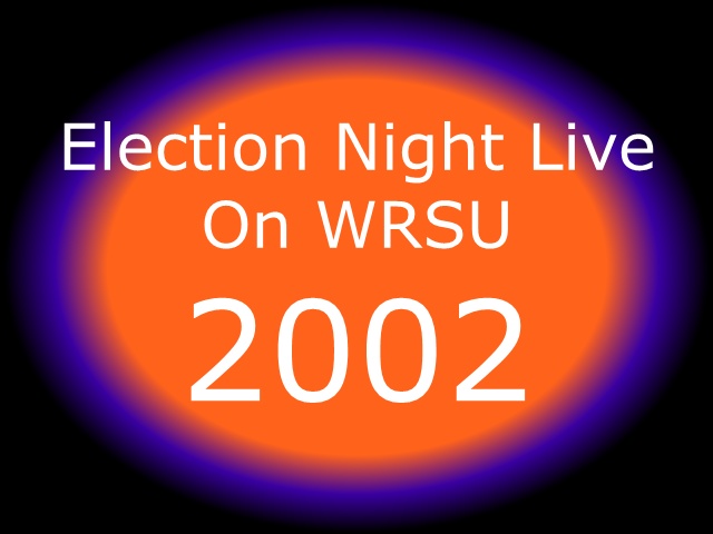 Election 2002 - WRSU coverage 8 pm