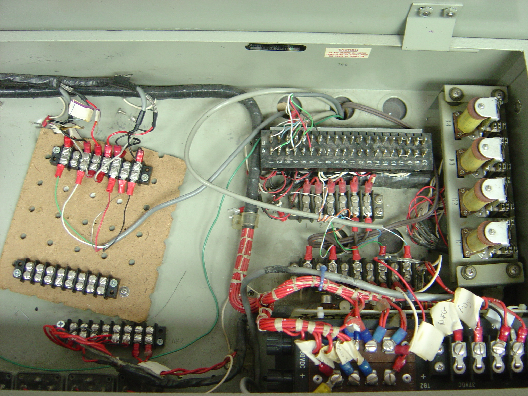 Console Inside - forever being rewired to keep it working....
