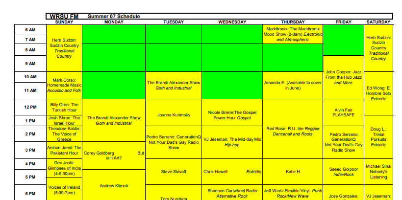2007_06_00_WRSU<br> Summer 2007 Sc