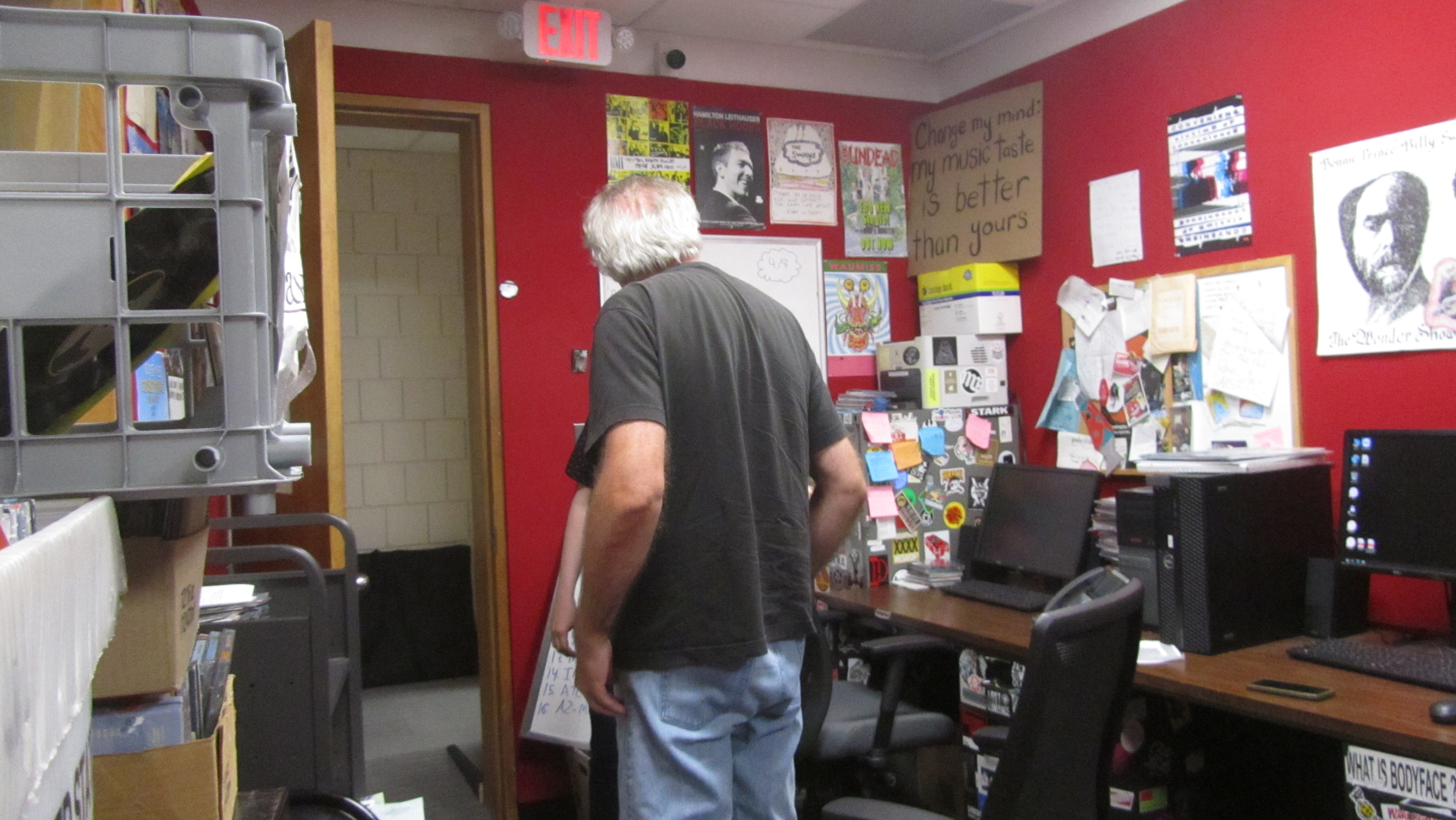 WRSU - Studio A<br>Rutgers Day<br>Geoffe Pappe