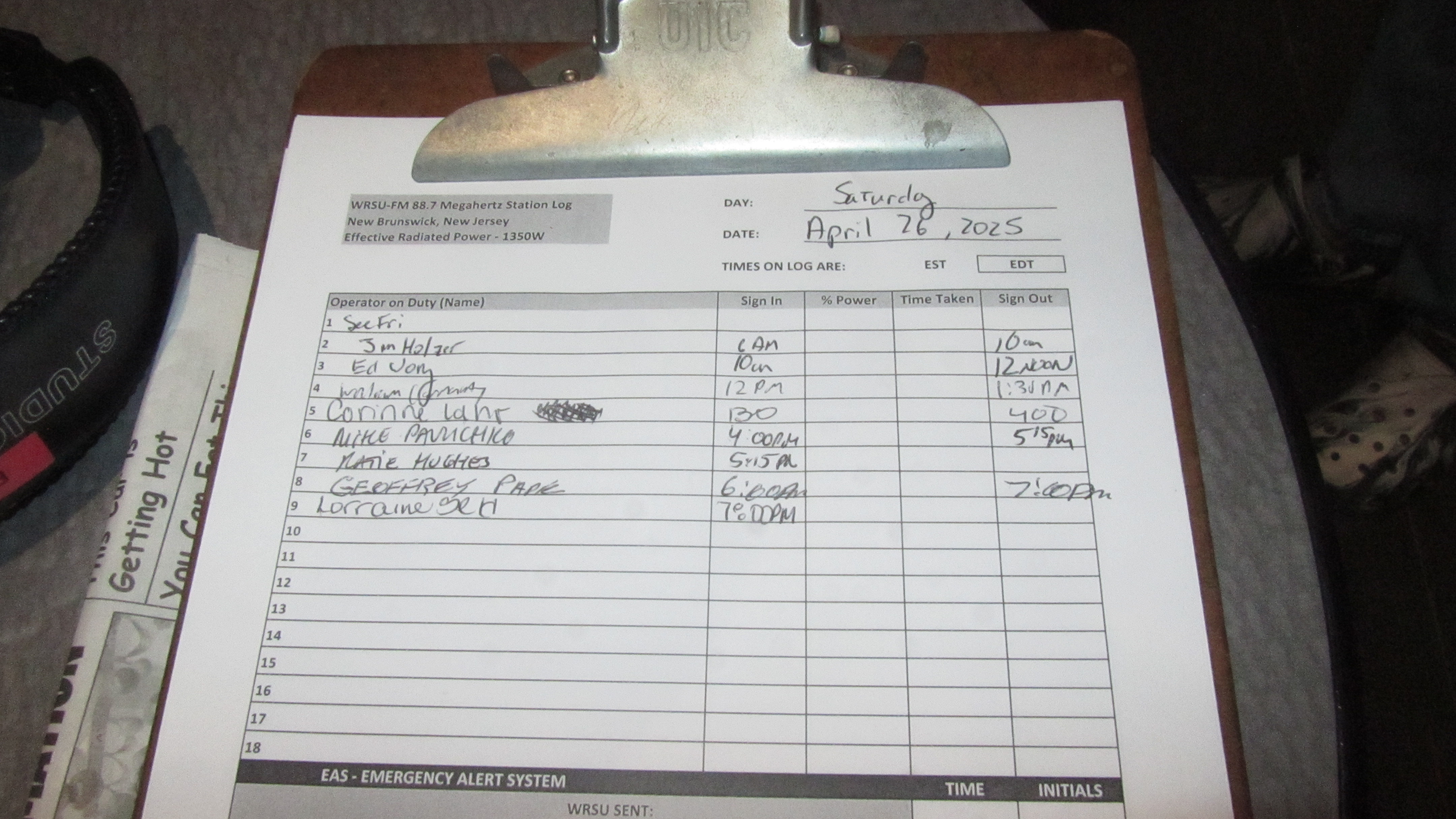 The LOG - Some things do not go away